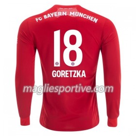 Completo Calcio Bayern Monaco Leon Goretzka 18 Divisa Prima 2019/2020 ML